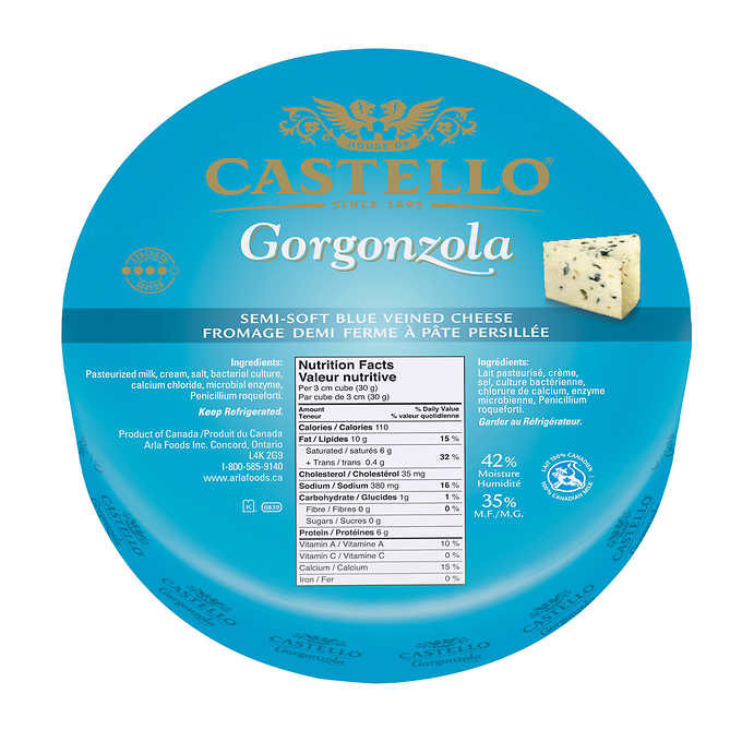 gorgonzola cheese 1.5kg