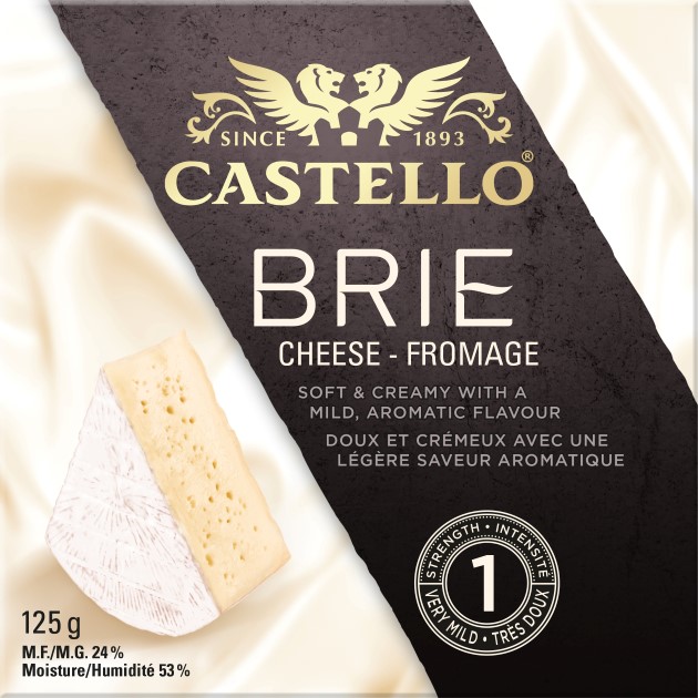 danish brie cheese 12/125gr