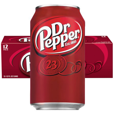dr. pepper cans 12/355ml