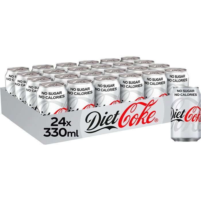 coke diete canettes 24/355ml