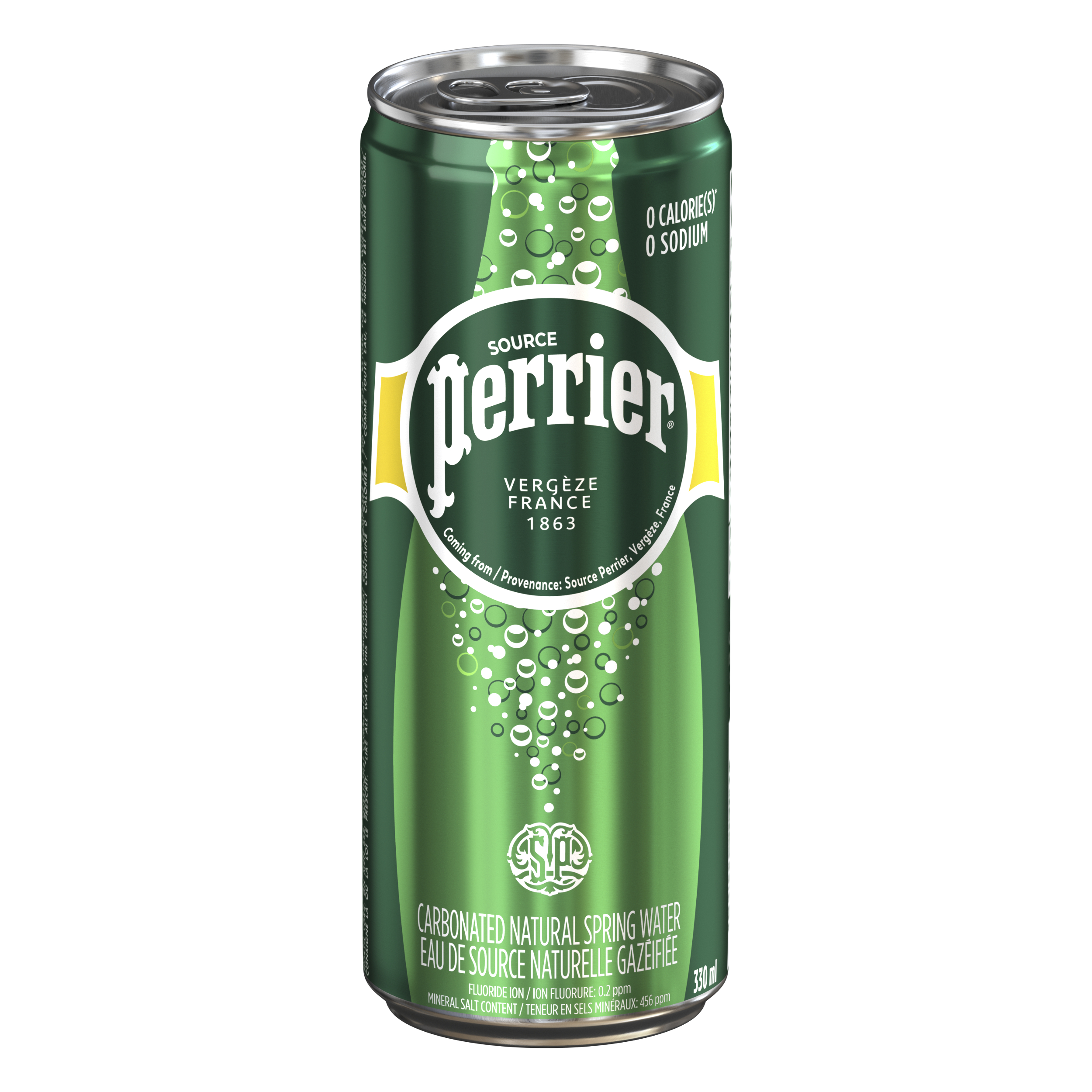 perrier mineral water slim cans 24/330ml