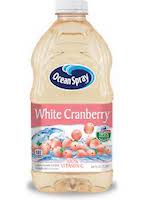 white cranberry juice 4/1.89l