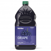 grape juice unsweetened plastic nature's best 6/1.89l
