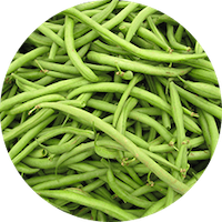 whole green beans frozen 7kg