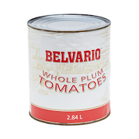 whole peeled tomato belvario 6/100oz