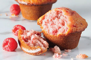 raspberry yogourt muffin mix frozen 8lb