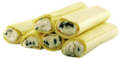 cannelloni fromage Épinards (manicotti) 72/60gr