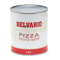 sauce pizza base sans herbes belvario 6/100oz