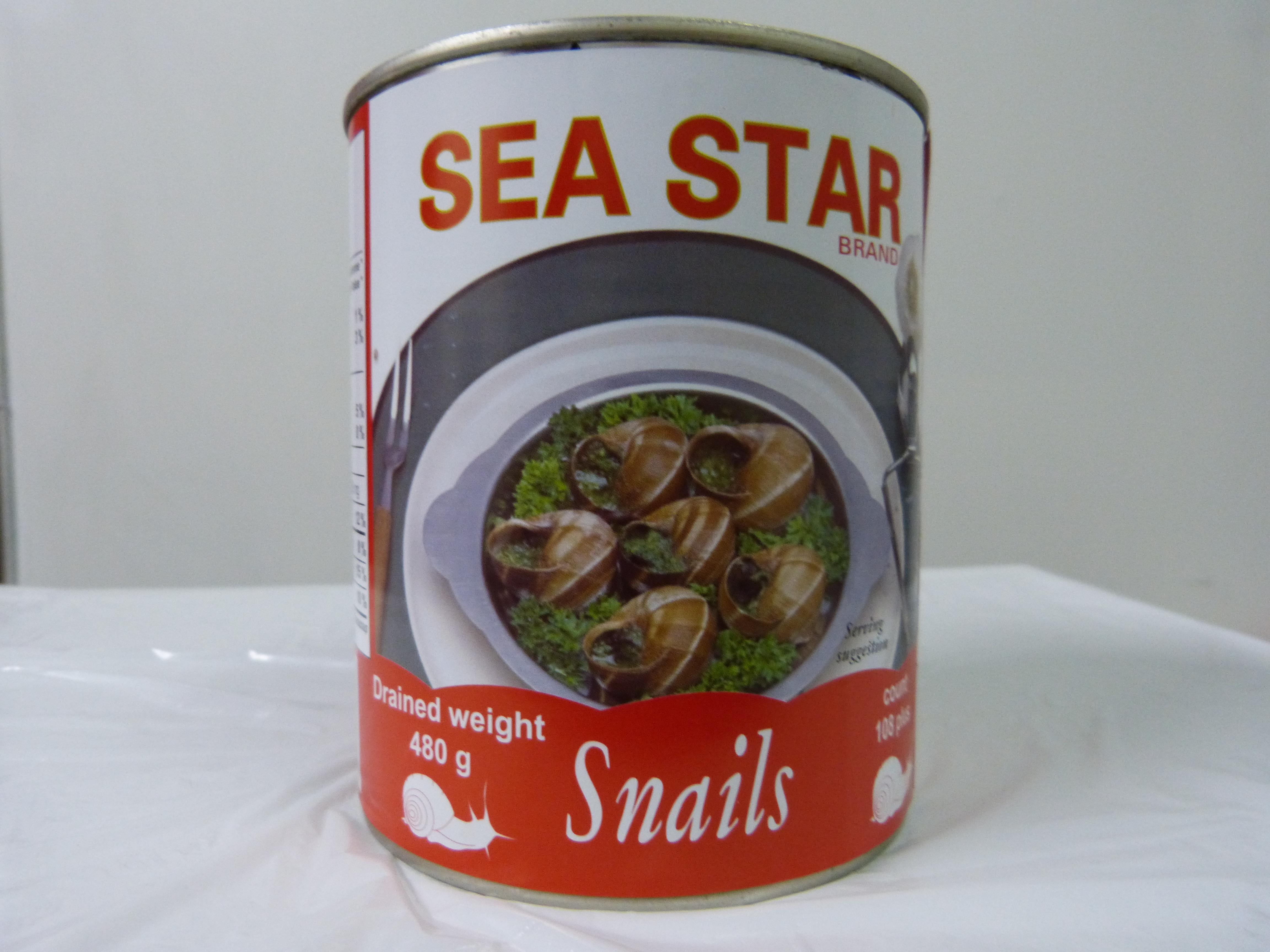 snail (8 dozen) 12/490gr