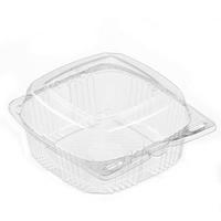 clear clam shell 5x5' container 500 / cs
