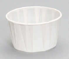 portion cup paper 3 1/4oz 250/pk