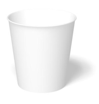 white coffee cardboard cup 10oz 1m/cs