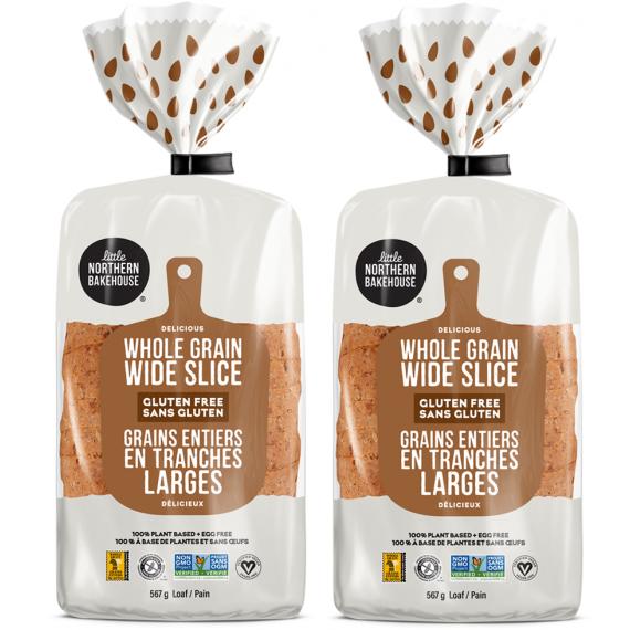 whole grain bread wide slice gluten free 8/cs
