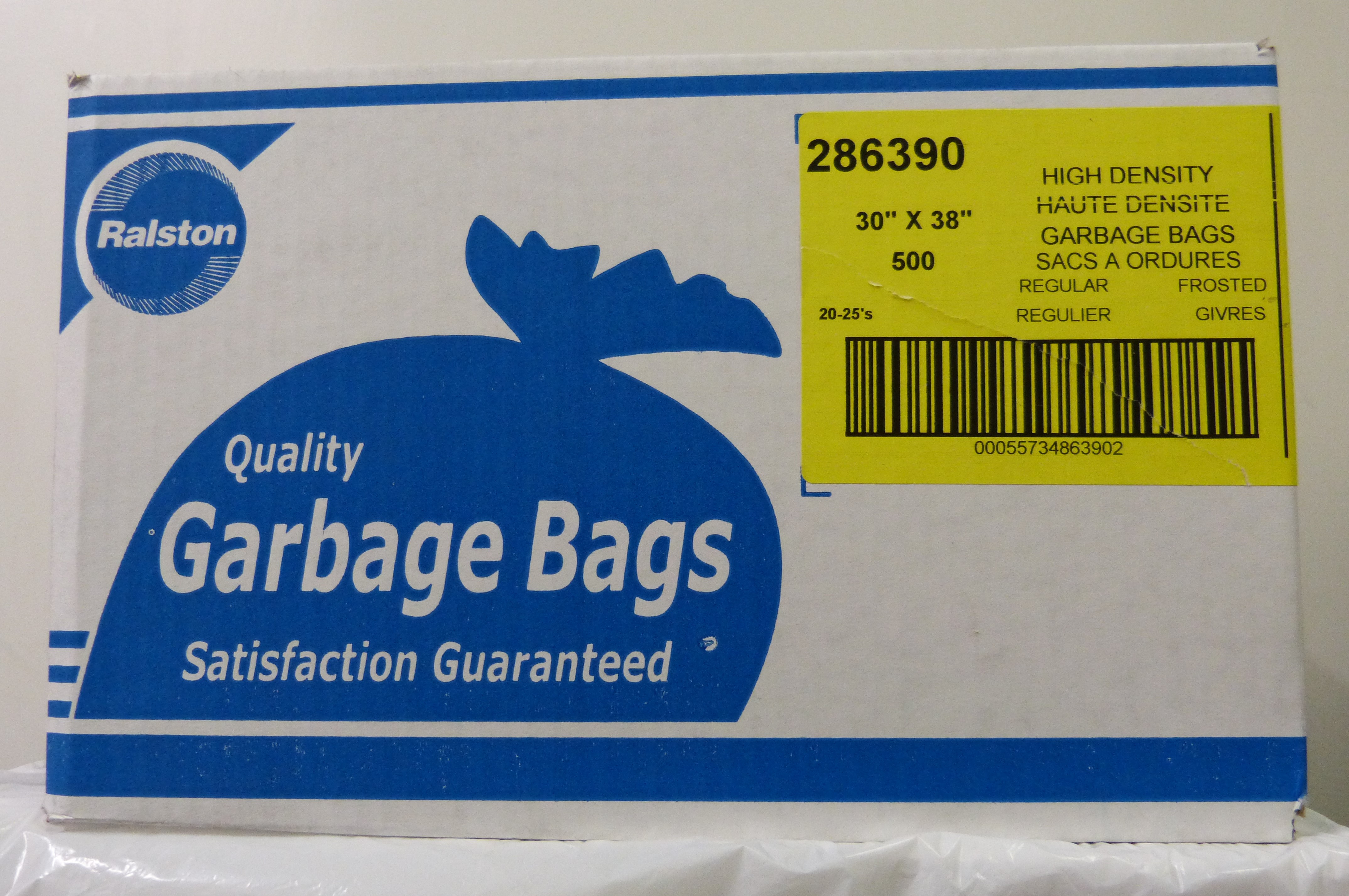bag opaque industrial  30x38 500/cs
