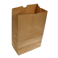 carry-all brown paper bag 12 x 7 x 17 #35 500/pk