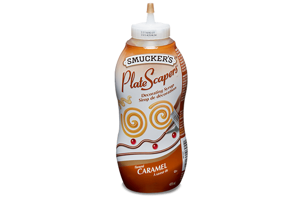 sauce caramel plate scapers 12/420ml