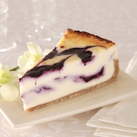 blueberry white chocolate cheese cake 2/14pc