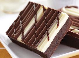 triple chocolate chunk brownie cake 2x12x16