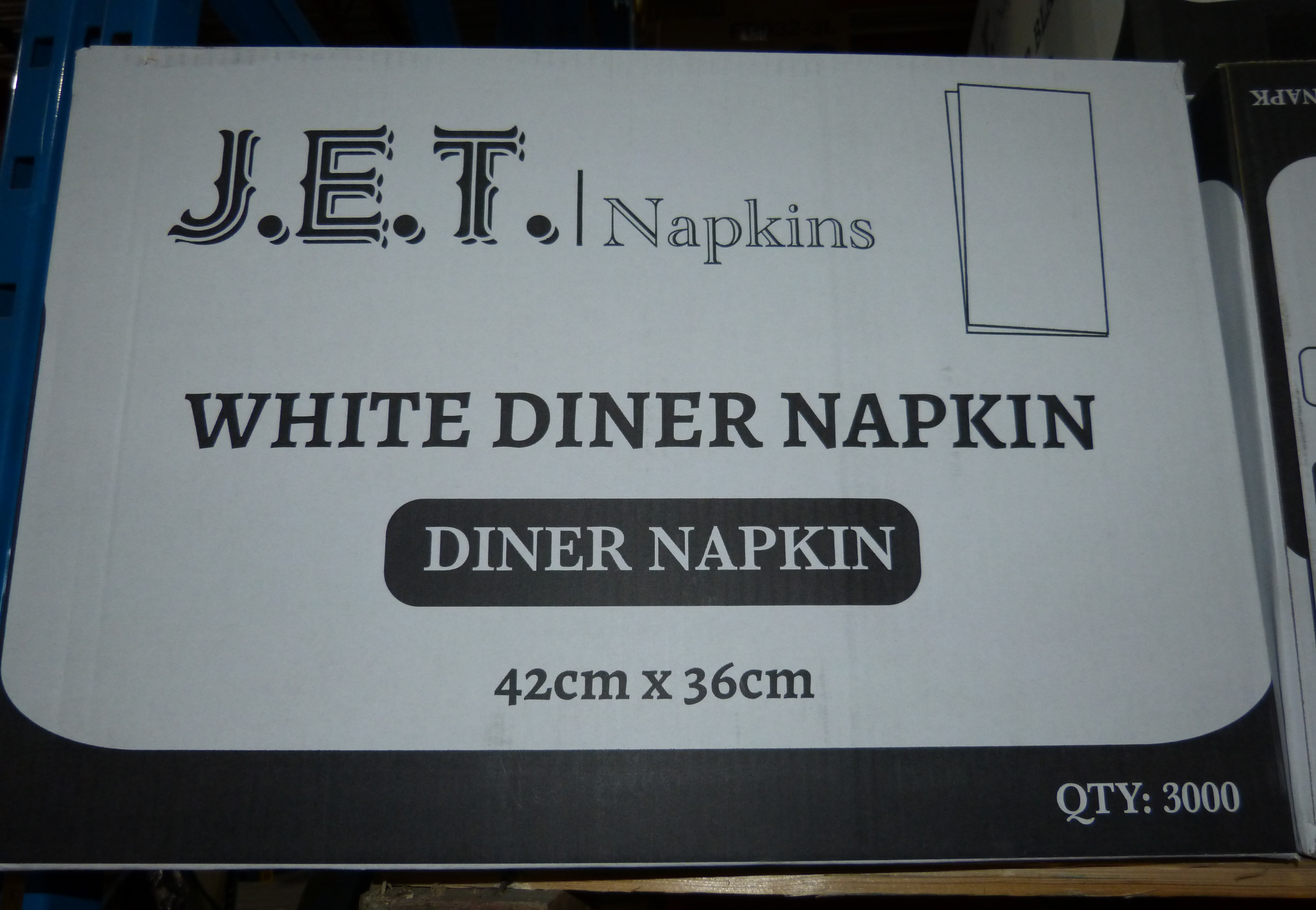 dinner napkin 17x17 1ply 10/300