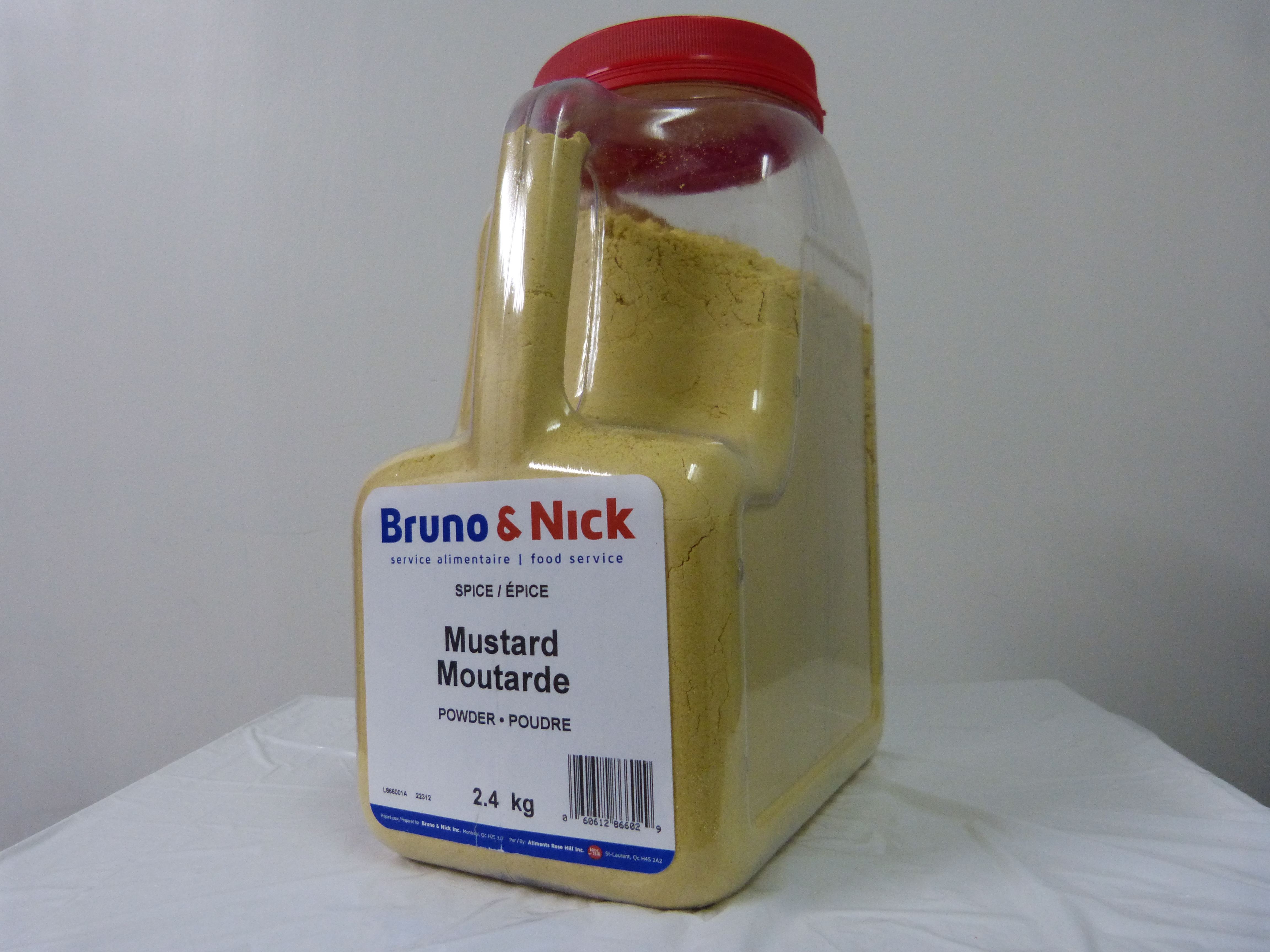 poudre moutarde 2.4kg
