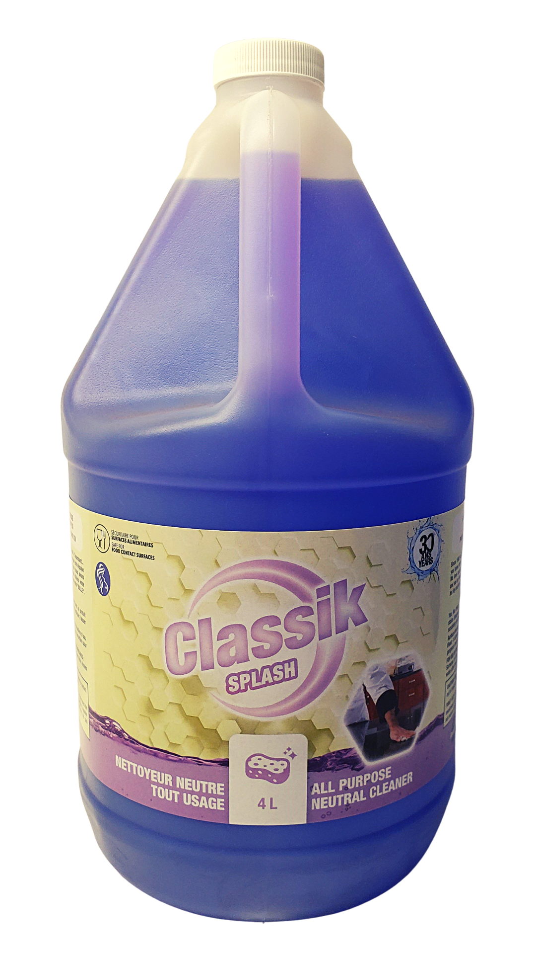 splash a/p cleaner lavender 4/3.78l