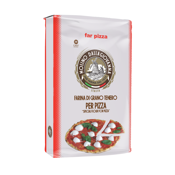 dalla giovanna pizza flour s red 00 25kg